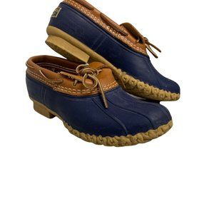 LL bean women's Bean Boots, Rubber Moc size 7N
